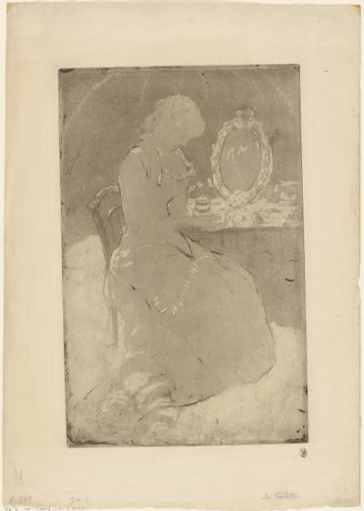 Przy Toaletki autorstwa Mary Cassatt