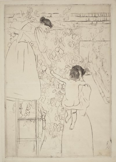 Zbiór owoców autorstwa Mary Cassatt