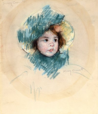 Głowa Margot autorstwa Mary Cassatt