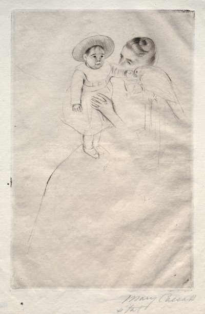 Hélène z Septeuil, c. 1891. autorstwa Mary Cassatt