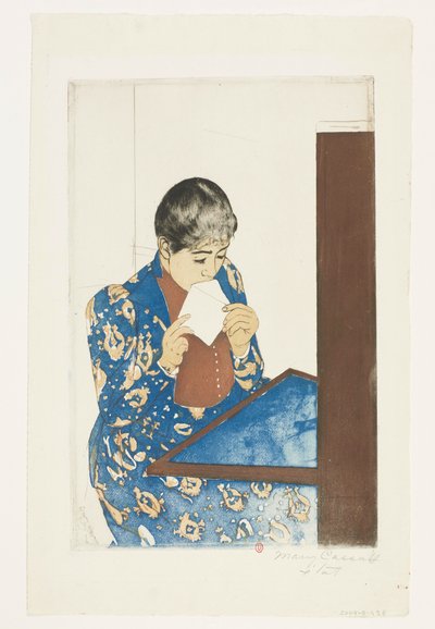 List autorstwa Mary Cassatt