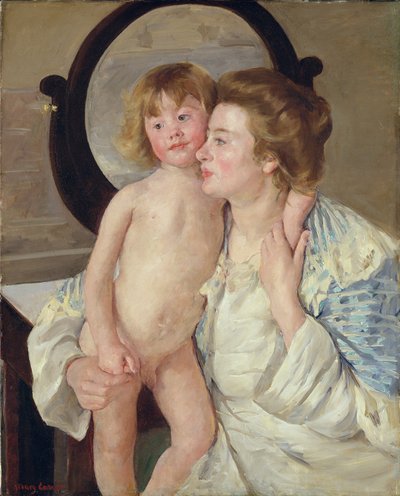 Matka i chłopiec, ok.1899 autorstwa Mary Cassatt