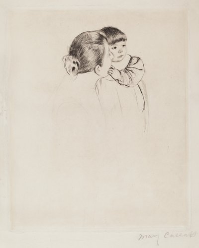 Chłopska Matka z Dzieciątkiem, ok. 1930 r. 1894. autorstwa Mary Cassatt
