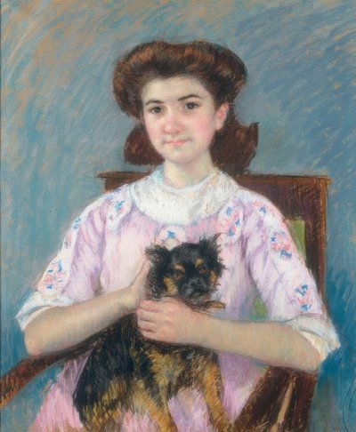 Portret Marie-Louise Durand-Ruel autorstwa Mary Cassatt