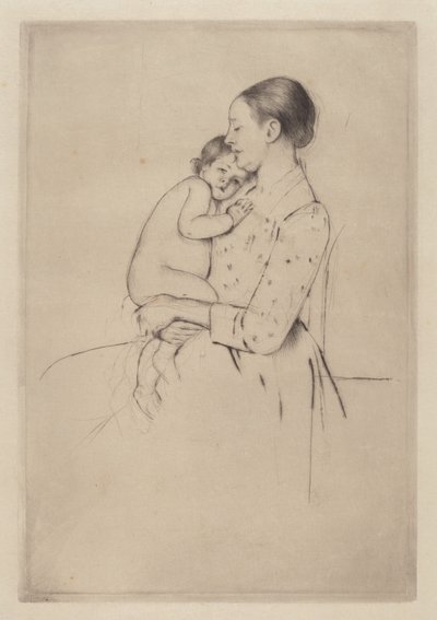 Cisza, ok. 1891. autorstwa Mary Cassatt