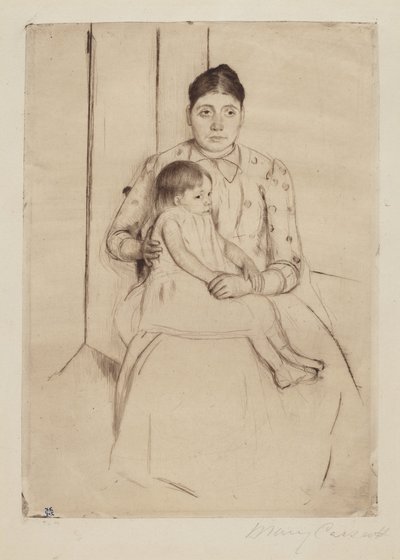 Odpoczynek autorstwa Mary Cassatt