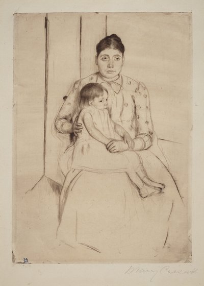 Odpoczynek autorstwa Mary Cassatt