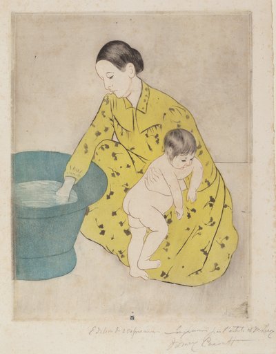 Łazienka autorstwa Mary Cassatt