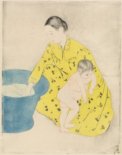 Łaźnia, 1890-1891. autorstwa Mary Cassatt