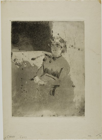 Narożnik sofy (nr 1) autorstwa Mary Cassatt