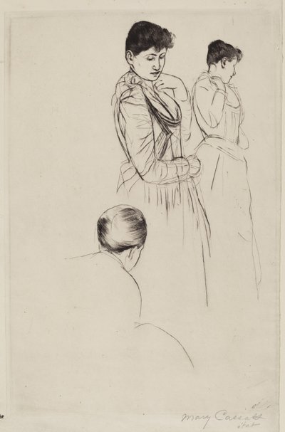 Dopasowanie autorstwa Mary Cassatt