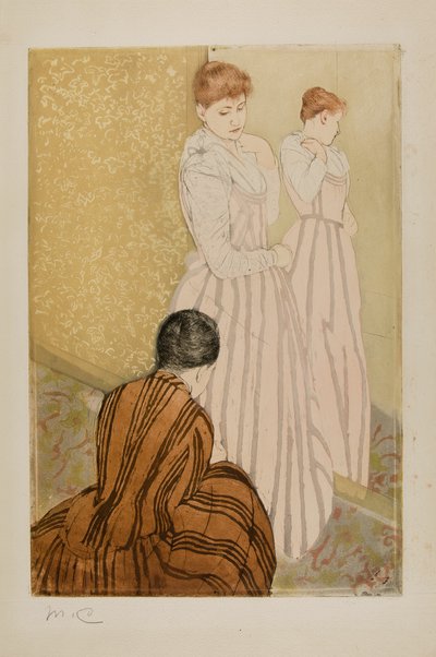 Dopasowanie autorstwa Mary Cassatt