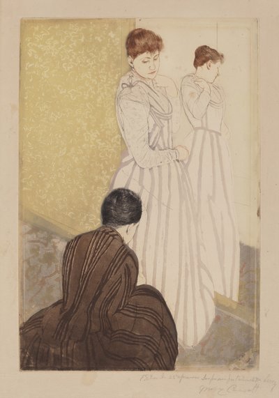 Montaż, 1890-1891. autorstwa Mary Cassatt