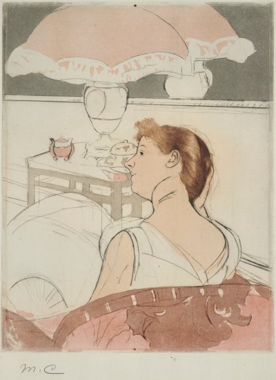 Lampa autorstwa Mary Cassatt