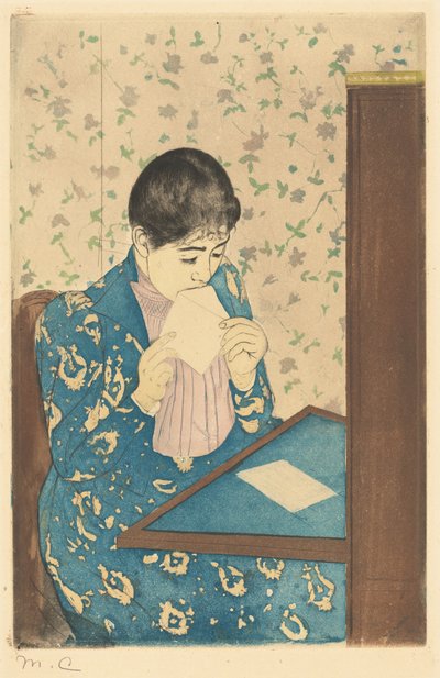 Litera autorstwa Mary Cassatt