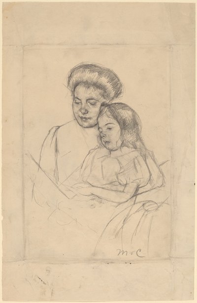 Księga obrazkowa nr 1, ok. n.e. 1901. autorstwa Mary Cassatt