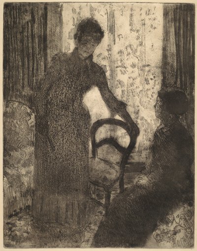 Gość autorstwa Mary Cassatt