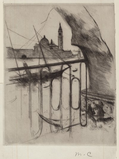 Widok na Wenecję autorstwa Mary Cassatt