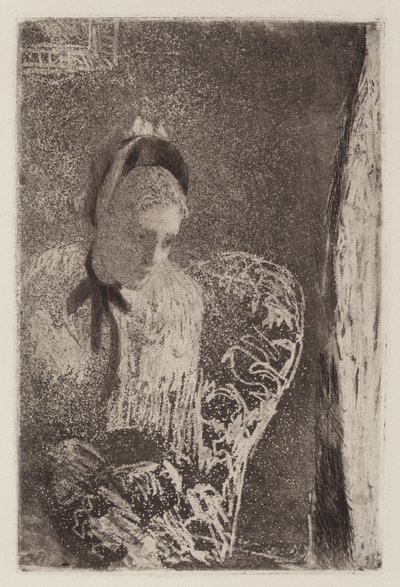 Czekanie autorstwa Mary Cassatt