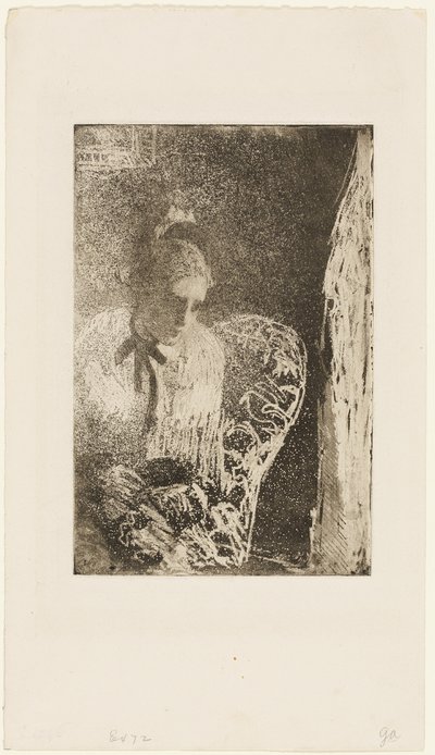 Czekanie autorstwa Mary Cassatt