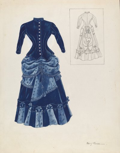 Sukienka, ok. 1937. autorstwa Mary E Humes