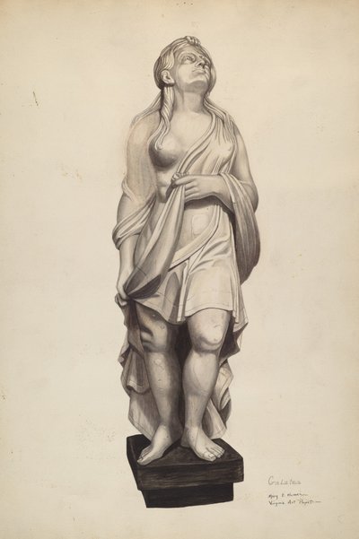 Galatea figurant, c. 1940. autorstwa Mary E Humes
