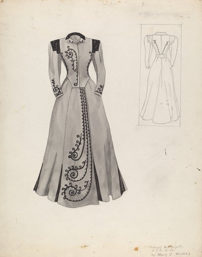 Kostium garniturowy, ok. 1900 r. 1937. autorstwa Mary E Humes