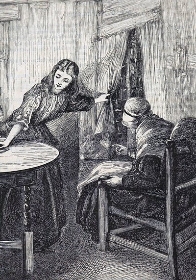 Córka i mama czekają na przybycie syna po 10 latach nieobecności autorstwa Mary Ellen Edwards
