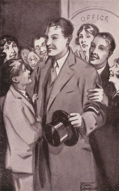 Ilustracja do książki "Kipps" autorstwa H.G. Wellsa (litografia) autorstwa Mary Ellen Edwards