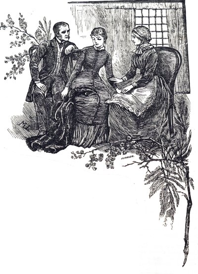 Rodzice z niewidomą córką autorstwa Mary Ellen Edwards