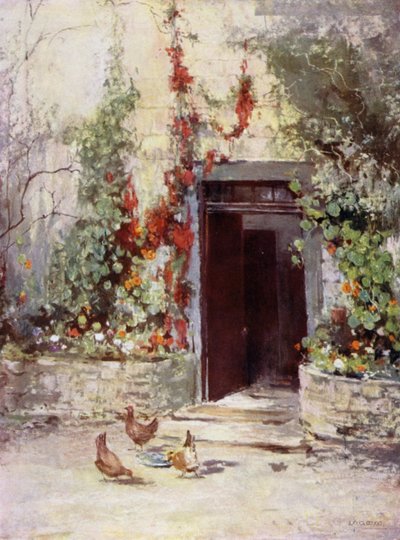 Scottish Gardens: Leckie (kolor lito) autorstwa Mary Georgina Wade Wilson