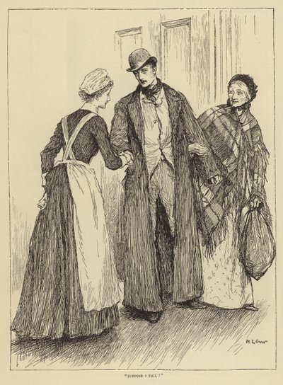 Ilustracja do Opowieści o pielęgniarce, autorstwa Honnora Mortena autorstwa Mary L. Gow