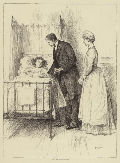 Ilustracja do Historii pielęgniarki autorstwa Honnor Morten autorstwa Mary L. Gow