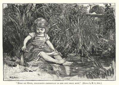 Silas Marner – Tutaj siedziała Eppie, rozmawiając radośnie do swojego małego buta autorstwa Mary L. Gow