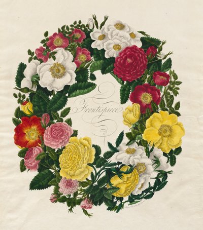 Wieniec róż, 1799. autorstwa Mary Lawrence