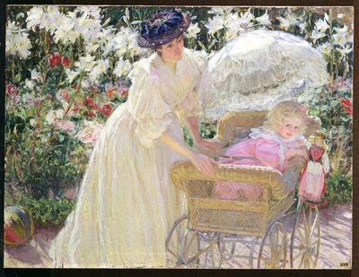Róże i Lilie autorstwa Mary Louise MacMonnies