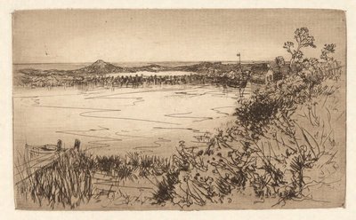 Cichy port/staw pływowy autorstwa Mary Nimmo Moran
