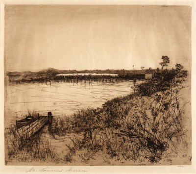 Stawy ze słoną wodą autorstwa Mary Nimmo Moran