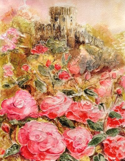 Róże w ogrodach Windsor autorstwa Mary Smith