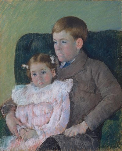 Gardner i Ellen Mary Cassatt autorstwa Mary Stevenson Cassatt