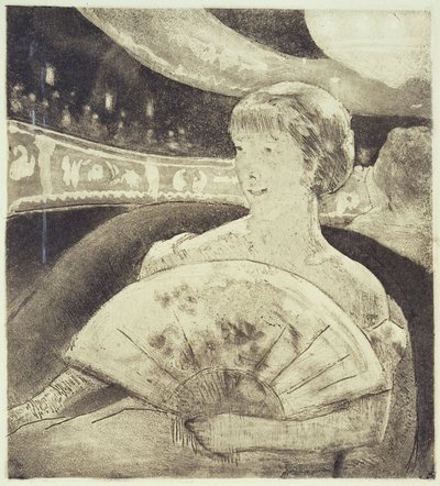 W operze (akwatinta) autorstwa Mary Stevenson Cassatt