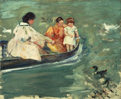 Na wodzie autorstwa Mary Stevenson Cassatt