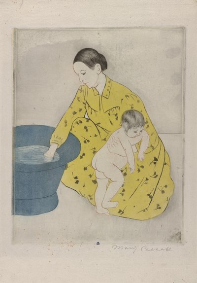 Łaźnia, 1890-91 autorstwa Mary Cassatt