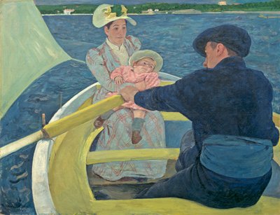 Impreza wodniacka autorstwa Mary Stevenson Cassatt