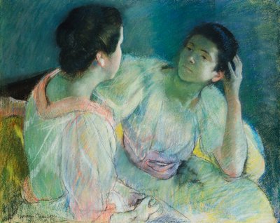 Rozmowa autorstwa Mary Stevenson Cassatt