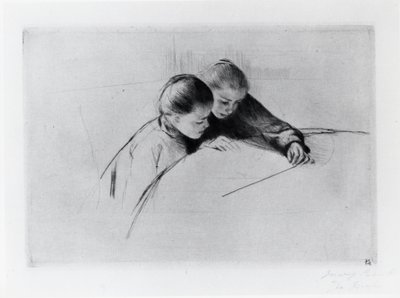 Mapa, czyli lekcja autorstwa Mary Stevenson Cassatt