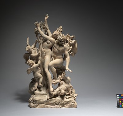 Apollo i Daphne, ok.1700 autorstwa Massimiliano Benzi Soldani
