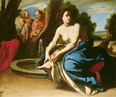 Zuzanna i Starsi autorstwa Massimo Stanzione