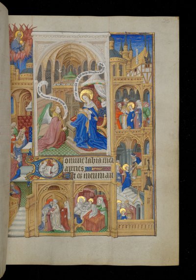 Zwiastowanie autorstwa Master Dunois