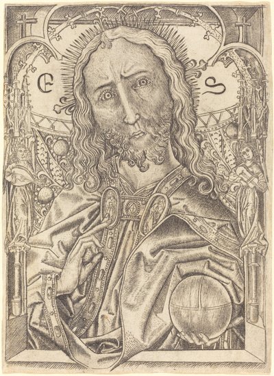 Chrystus jako Zbawiciel autorstwa Master E.S.